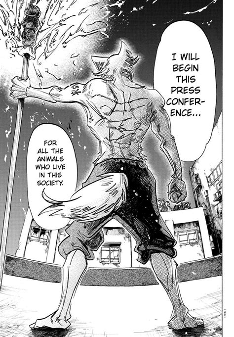 Read Beastars Chapter 174 A Heroic Story Of Blood Spraying In The Air