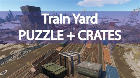 If you browse rust train puzzle february 2021 you can download this video and also you can see a list of clips today rust train puzzle february 2021 related all videos. Train Yard Guide / Puzzle + Crate locations. - YouTube