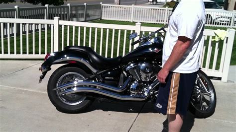 2020 kawasaki vulcan 900 classic & classic lt. Kawasaki Vulcan 900 Custom Cobra Swept Exhaust - YouTube