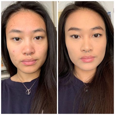 Before And After Daily Makeup Ccw Rmakeupaddiction
