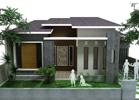 Sederhana 6x10 desain rumah minimalis. 60 Gambar Rumah Minimalis 1 Lantai Tampak Depan dan Warna ...