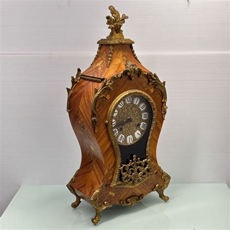 Franz Hermle 8 Day Boulle Mantle Clock Ting Tang Chime 18 Etsy Hong Kong
