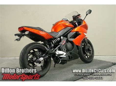 Claimed curb weight 426 lb. 2011 Kawasaki EX650CBF - Ninja 650 - Orange for sale on ...