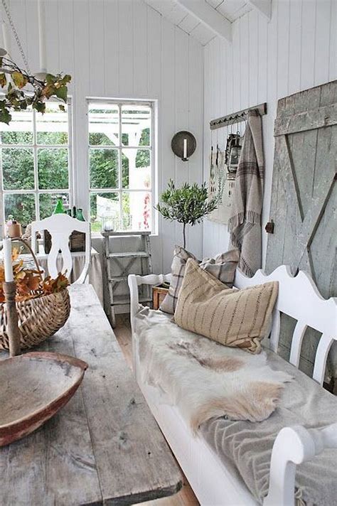 It's bright, light and airy with a total white upholstery with pretty pink florals creates a classic country look and draws attention to a get more shabby chic decor ideas by scrolling down. 50+ Best Swedish Decorating Ideas - decoratoo