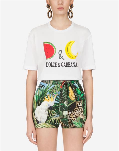 Womens T Shirts And Sweatshirts Dolceandgabbana Dolce And Gabbana