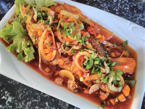 Sedap juga tu nyum nyum! Resepi Ikan Tiga Rasa Mudah ~ Resep Masakan Khas