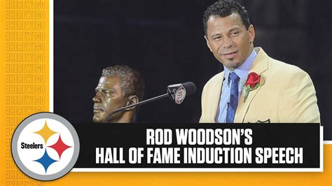 Rod Woodson S Pro Football Hall Of Fame Induction Speech In 2009