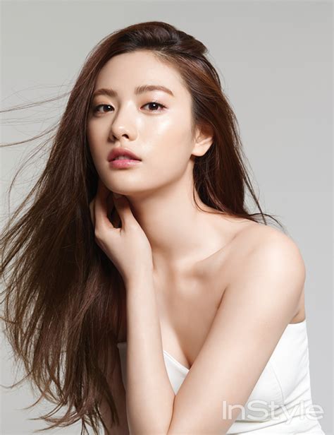 after school and orange caramel member nana reveals her in march issue of instyle korea beauty