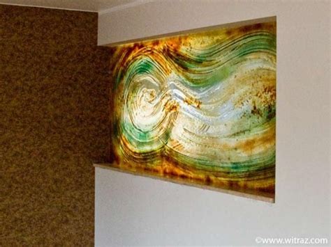 Top 20 Abstract Fused Glass Wall Art Wall Art Ideas