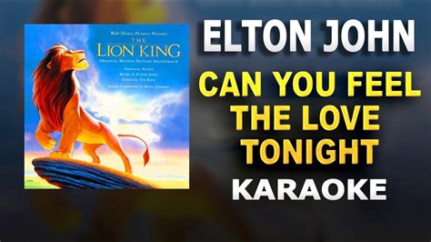 Скачать минус песни «can you feel the love tonight» 256kbps. Can You Feel The Love Tonight - The Lion King LYRICS Karaoke - YouTube