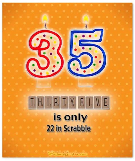35th Birthday Wishes
