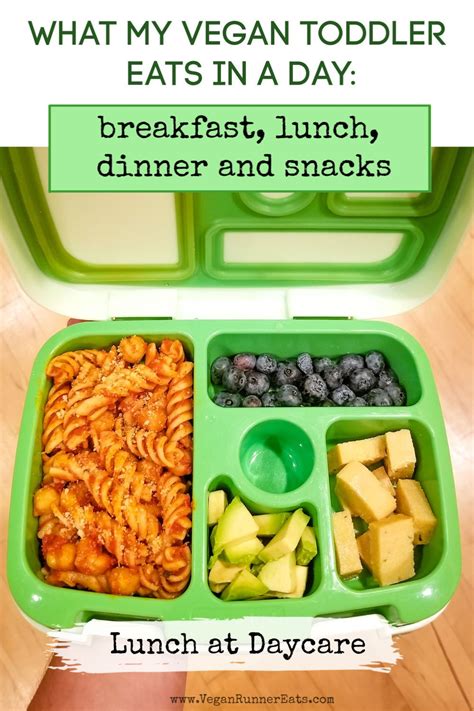 Start gradually by combining vegetarian meals with their current meals. What my vegan kid eats in a day: an example of my vegan ...