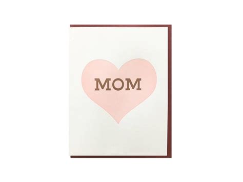 Heart Mom Card Paper Skyscraper
