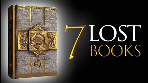 7 Lost Books Of The Bible The Book Of Enoch The Book Of Jasher