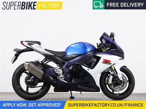 2013 suzuki gsxr750 white with 9395 miles used motorbikes dealer macclesfield and donington