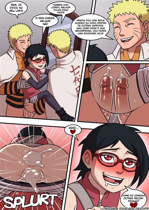 Sarada Leva Dupla Penetra O De Naruto Hentai Puta Animes Hentai