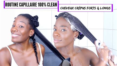 Routine Capillaire 100 Clean Pour Des Cheveux Longs Et Forts ⎟cheveux