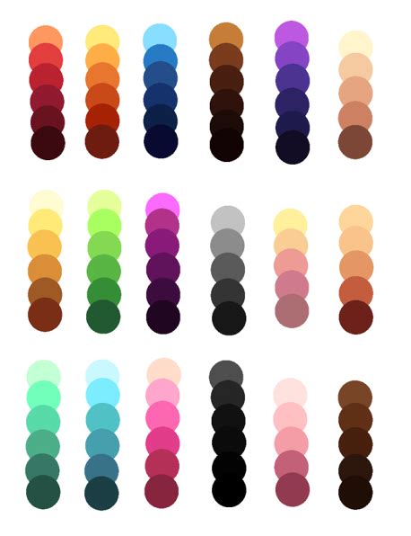 Tutorial Anime Eye Color Palette On Pixivs How To Draw Page You Can