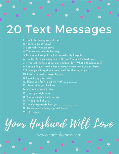20 Text Messages Your Husband Will Love Marriage Life