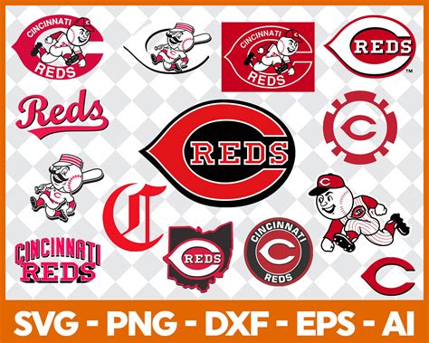 Cincinnati Reds Svg Cincinnati Reds Logo Mlb Baseball Svg Cut File