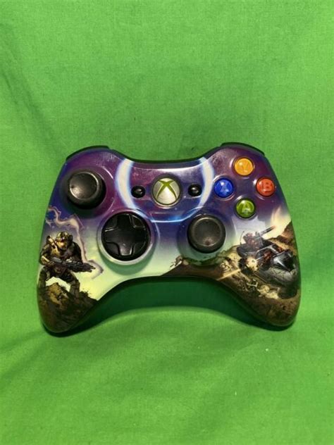 Xbox 360 Halo 3 Spartan Edition Wireless Controller Microsoft Oem
