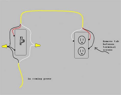 Wiring A Receptacle To A Switch Easy Wiring