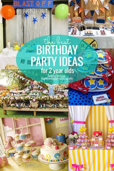 Remodelaholic 25 Best Birthday Parties For 2 Year Olds