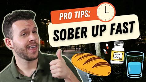 How To Sober Up Fast From Alcohol 5 Tricks Youtube