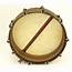 Antique Percussion Drum 14 Diameter