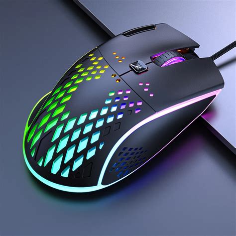 Imice T97 Ergonomic Wired Gaming Computer Mouse Usb Rechargeable
