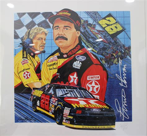 Ernie Irvan & Robert Yates "Star Power" Dual Autographed by Robert