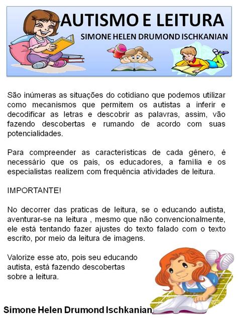 Simone Helen Drumond Autismo E Leitura