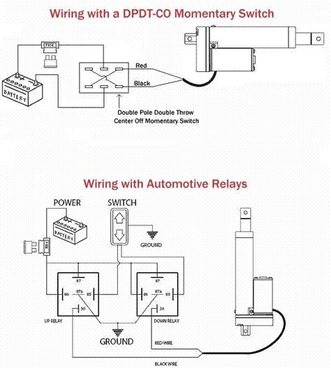 Linear Actuator Limit Switch Wiring