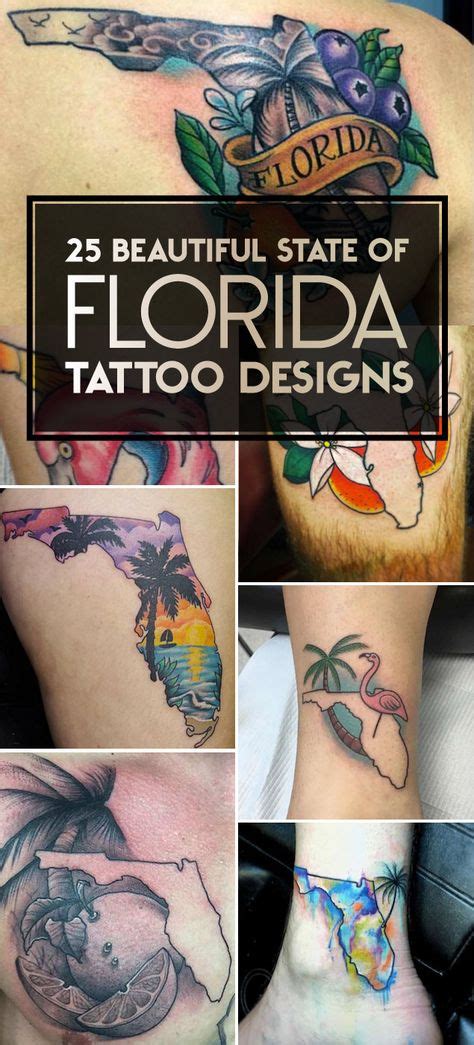 38 Florida Tattoo Designs Ideas Florida Tattoos Tattoo Designs Tattoos