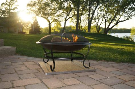 Fire pit protective mat for decking. Fire Pit Pads For Decks | Fire Pit Design Ideas