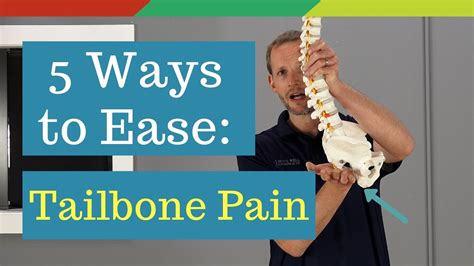 5 Ways To Relieve Tailbone Pain Coccydynia Youtube