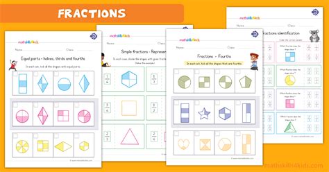 It was first published in 1965. Fraction Worksheets for Grade 1 PDF, 1st Grade Printable Fractions Worksheets for first graders ...