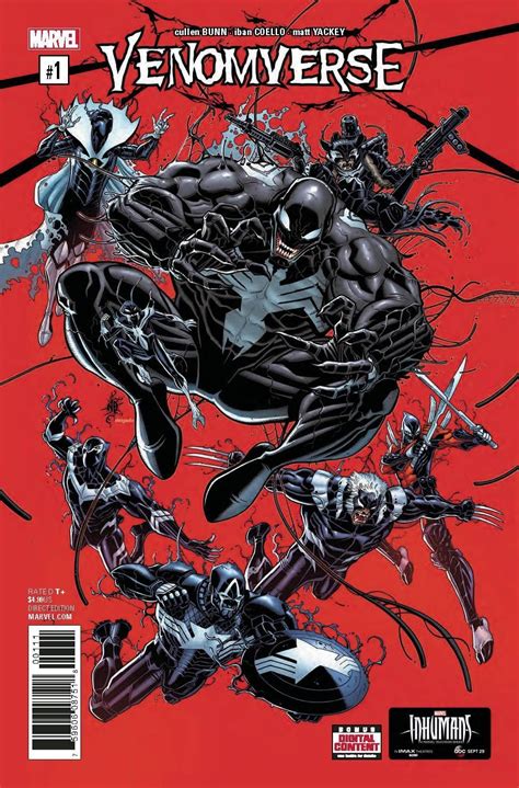 Marvel Marvelcomics Venom Venomverse Villains Eddiebrock