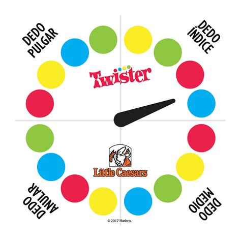 Ruleta Tablero De Twister Para Imprimir Twister Spanol Pdf Juegos Y