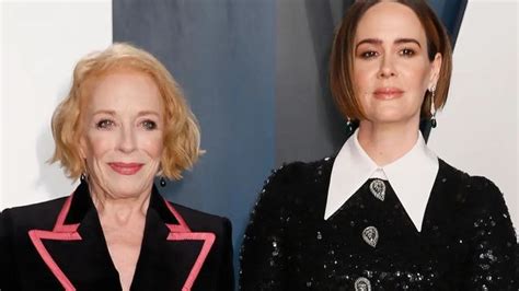 Lesbian Couple Sarah Paulson And Holland Taylor Relationship Timeline Unleashing The Latest