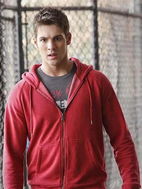 Jeremy Gilbert The Vampire Diaries Red Jacket