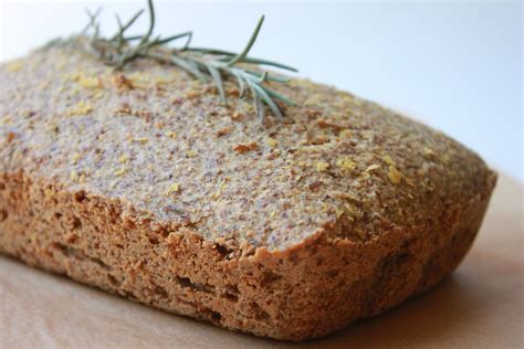 Delighted Momma Low Carb Rosemary Flax Bread