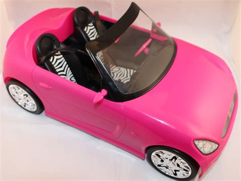 Mattel 2009 Barbie 13 Glam Convertible Pink Sports Car Gemm Sales