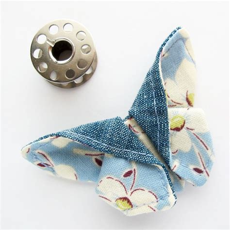 Tiny Origami Fabric Butterfly By Project
