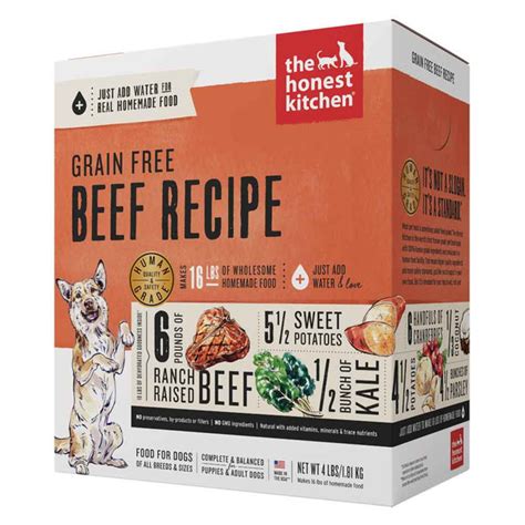 The honest kitchen information the honest kitchen is well known and established premium pet food brand best known for its dehydrated dog food. Honest Kitchen Dog Food - Dehydrated - Beef - 4 lb ...