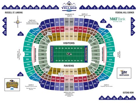 Us Bank Stadium Seating Chart With Rows And Seat Numbers
