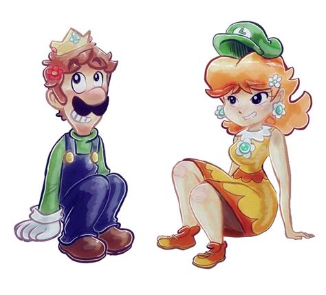 392 Best Luigi And Daisy Images On Pinterest Luigi Videogames And Bellis Perennis