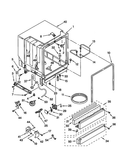 Kenmore Dishwasher Model 665 Replacement Parts