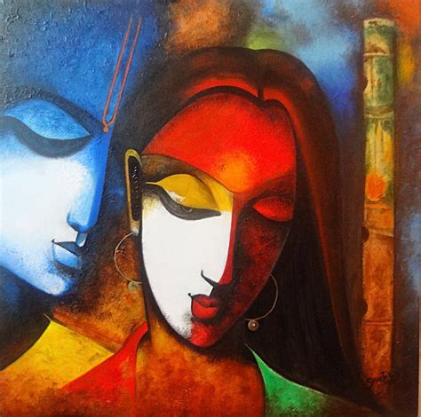 We offer posters, canvas art prints, framed art prints, canvas art wraps, large size art, tabletop art, calendars & more. Radha Vallabh Painting by Sheetal Bhonsle