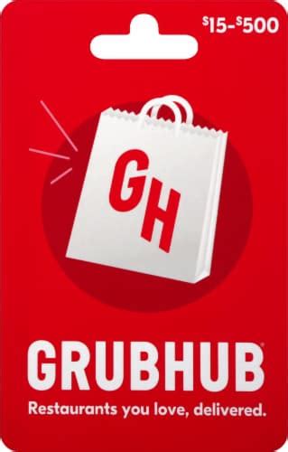 Grubhub 15 500 Gift Card Activate And Add Value After Pickup 0 10